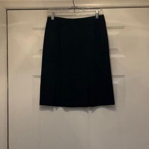 Ann Taylor Black Pencil Skirt Knee-Length Workwear